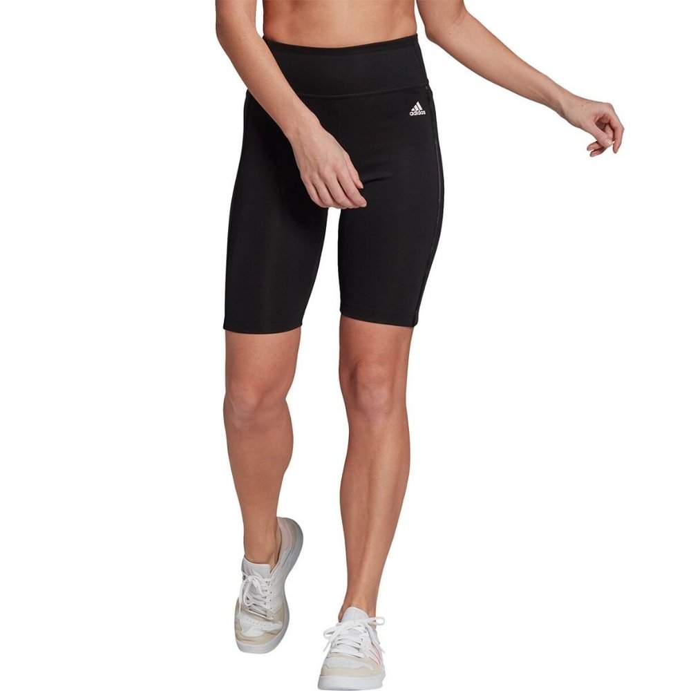 Women's S Adidas Aeroready Black Biker Shorts